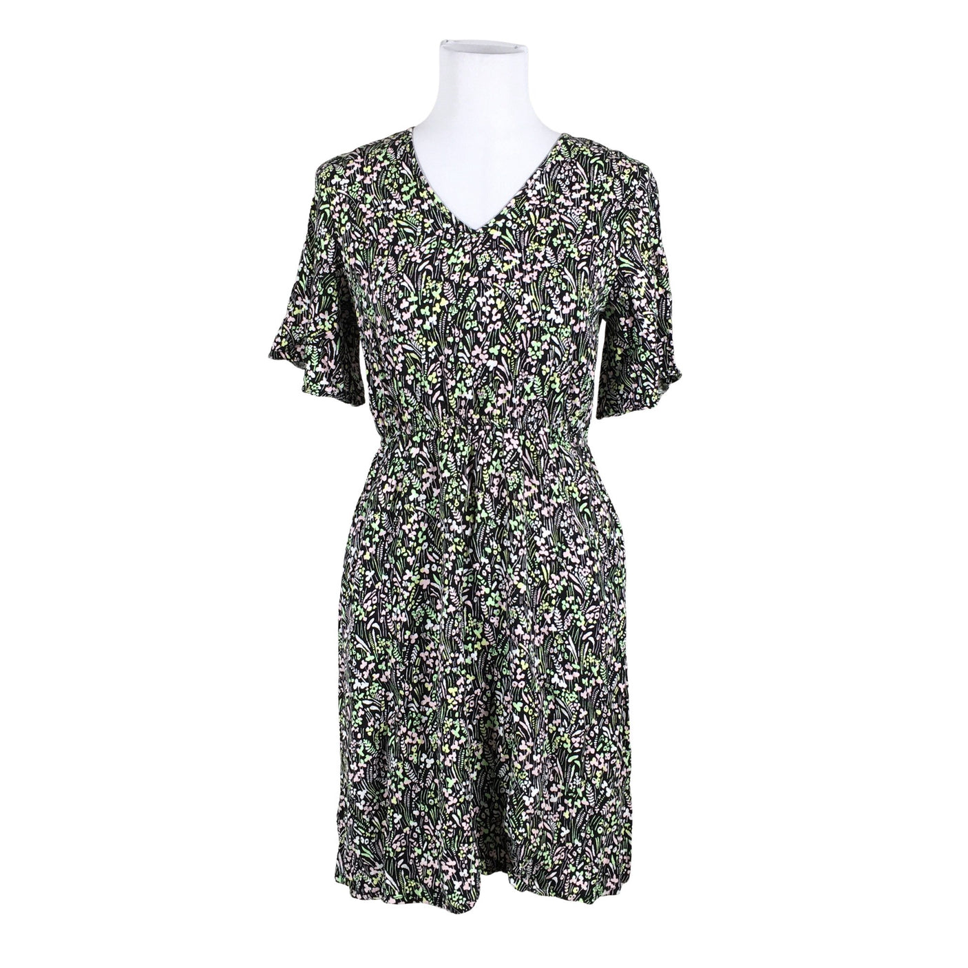 Unisex Nanso - Õhuke kleit, suurus 34 - Must (1)