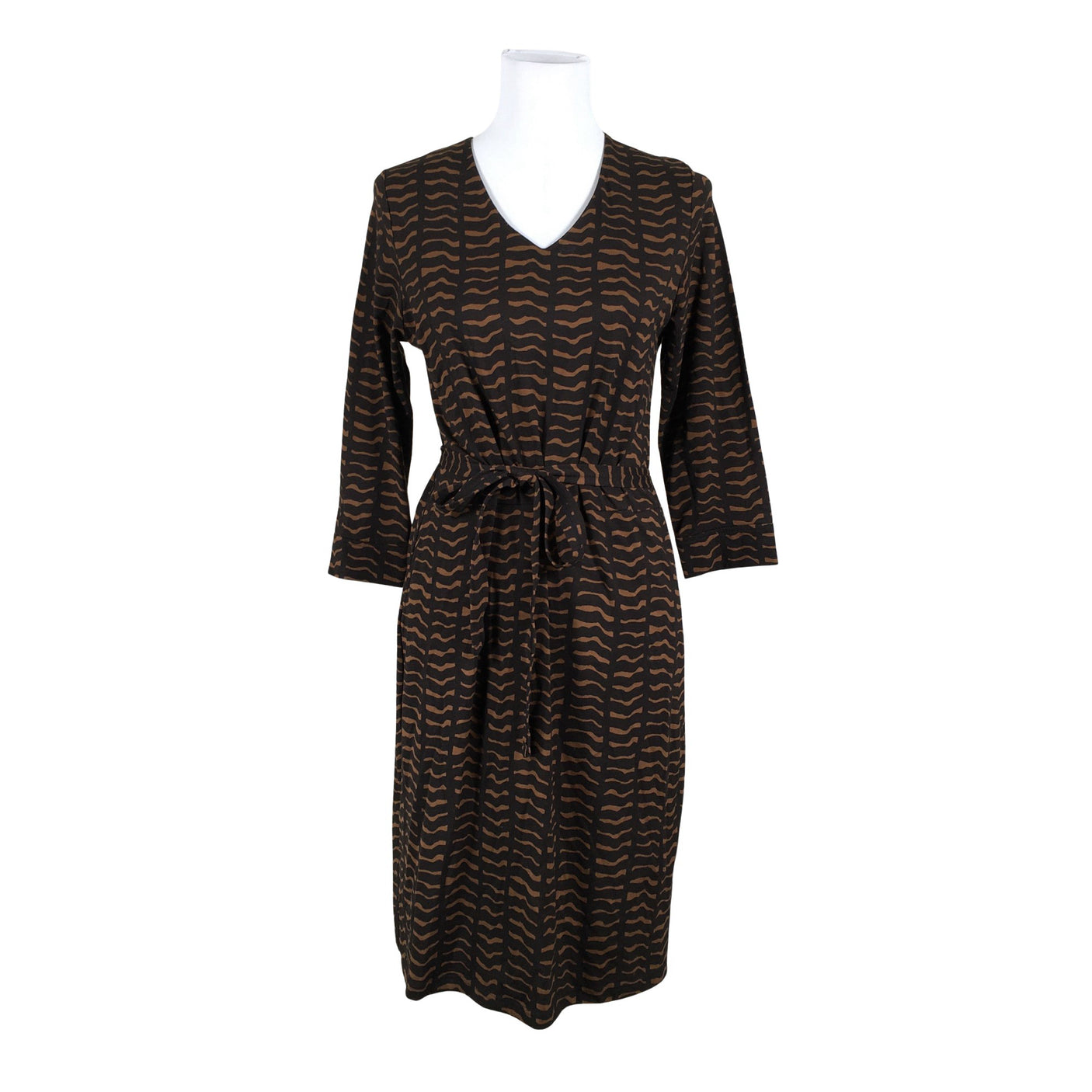 Unisex Nanso - Trikotaažist kleit, suurus 38 - Must (1)