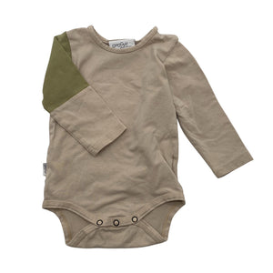 Unisex Gugguu - Bodi, suurus 68 - 74 - Beige (1)