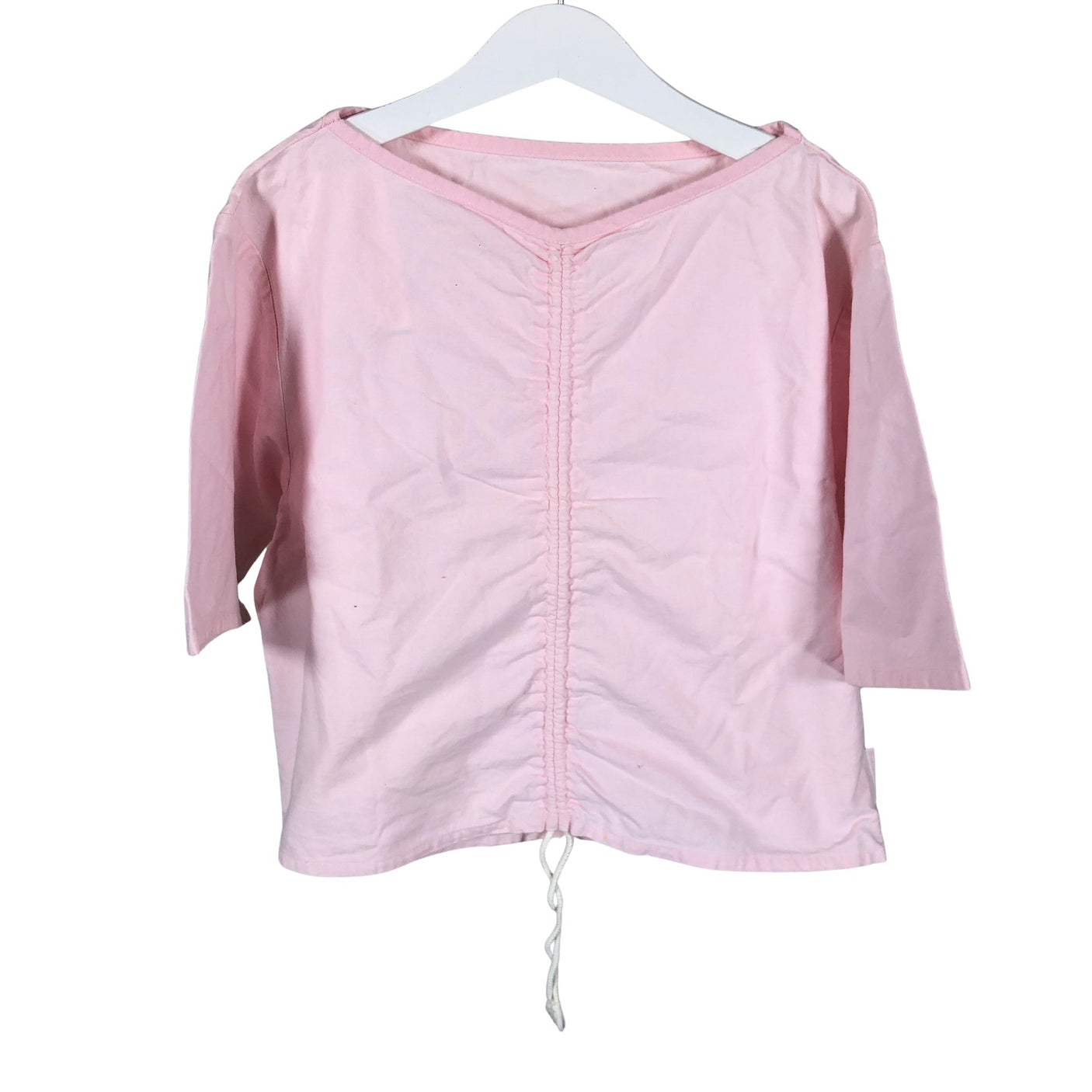Unisex Sasta - Lühikeste käistega pluus, suurus 146 - 152 - Heleroosa (1)