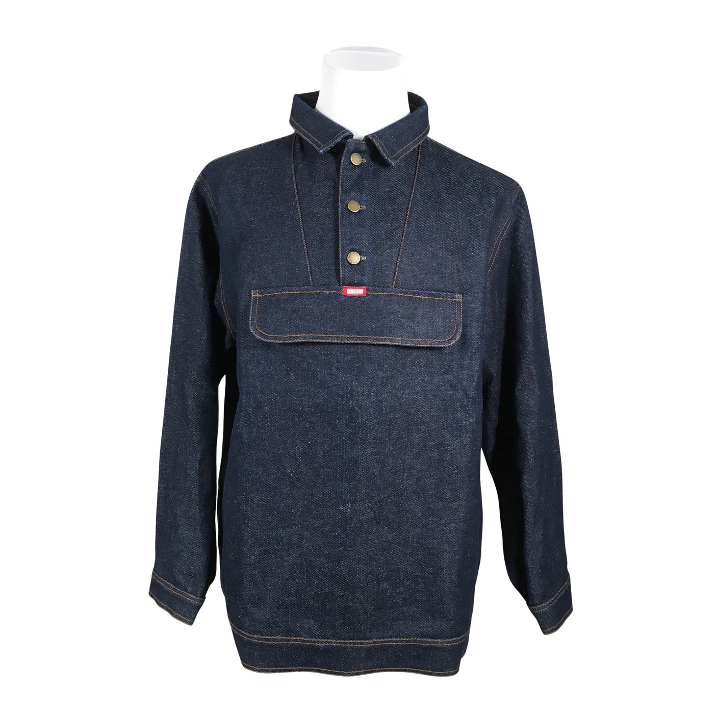 Unisex R-collection - Teksasärk, suurus L - Sinine (1)