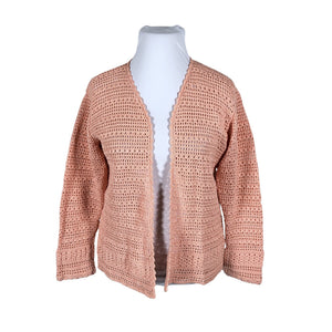 Unisex Handmade - Kardigan, suurus 44 - Heleroosa (1)