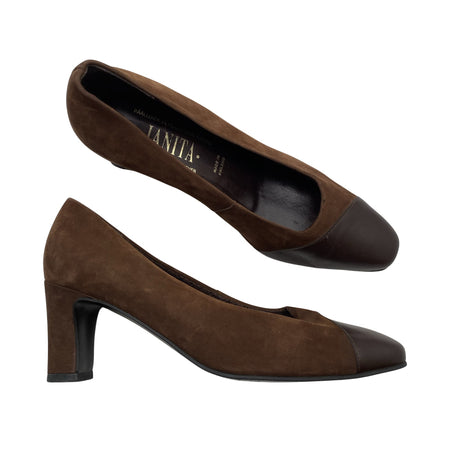 Unisex Janita - Kontsakingad, suurus 38 - Pruun ()