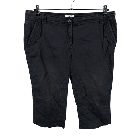 Unisex Tom Tailor - Mittevenivad poolpikad püksid, suurus 44 - Must ()