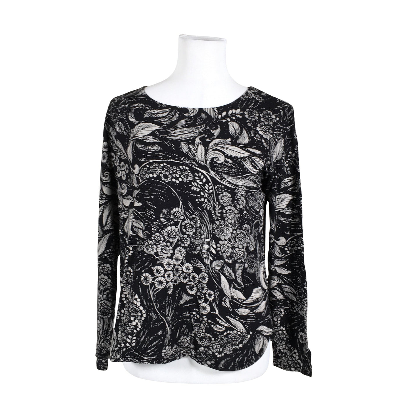 Unisex Nanso - Trikotaažist pluus, suurus 38 - Must (1)