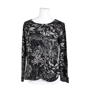 Unisex Nanso - Trikotaažist pluus, suurus 38 - Must (1)