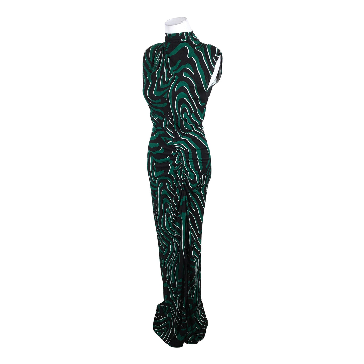 Unisex Diane von Furstenberg - Maksikleit, suurus 38 - Roheline (2)