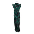 Unisex Diane von Furstenberg - Maksikleit, suurus 38 - Roheline ()