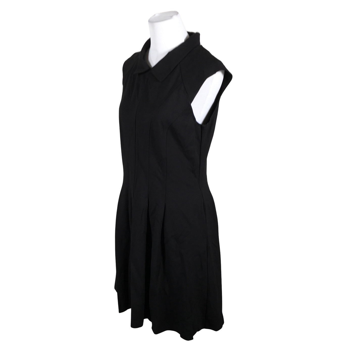 Unisex Andiata - Trikotaažist kleit, suurus 40 - Must (2)