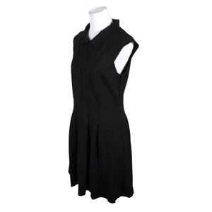 Unisex Andiata - Trikotaažist kleit, suurus 40 - Must (2)