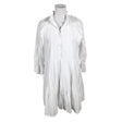 Unisex Americandreams - Mitteveniv kleit, suurus 40 - Valge ()
