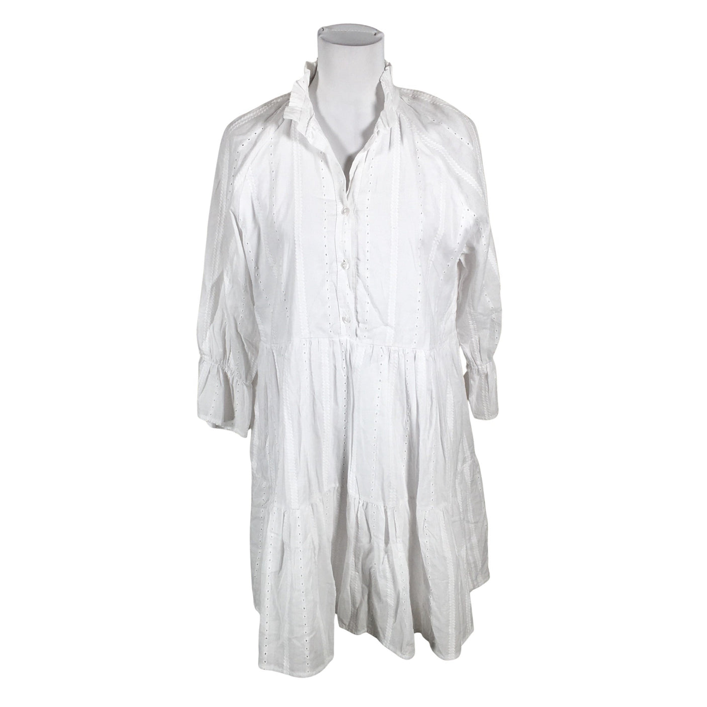 Unisex Americandreams - Mitteveniv kleit, suurus 40 - Valge (1)