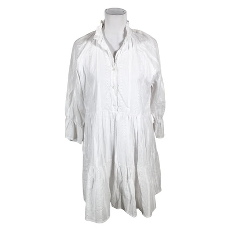 Unisex Americandreams - Mitteveniv kleit, suurus 40 - Valge ()