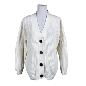 Unisex Selected - Kardigan, suurus 36 - Valge (1)