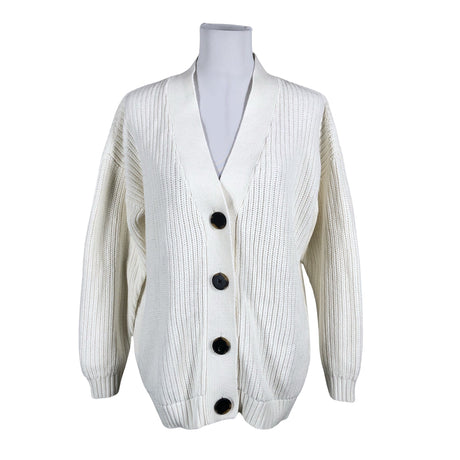 Unisex Selected - Kardigan, suurus 36 - Valge ()
