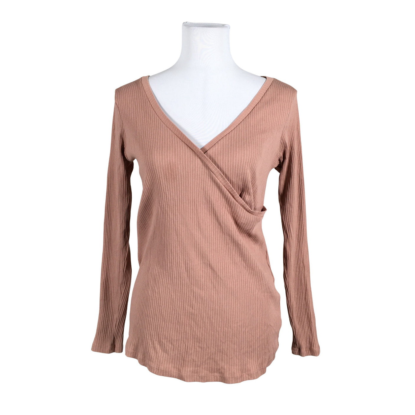 Unisex H&M Mama - Trikotaažist pluus, suurus 38 - Heleroosa (1)