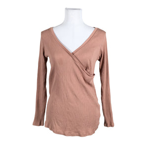 Unisex H&M Mama - Trikotaažist pluus, suurus 38 - Heleroosa (1)