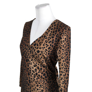 Unisex Nakoa - Trikotaažist kleit, suurus 36 - Pruun (3)