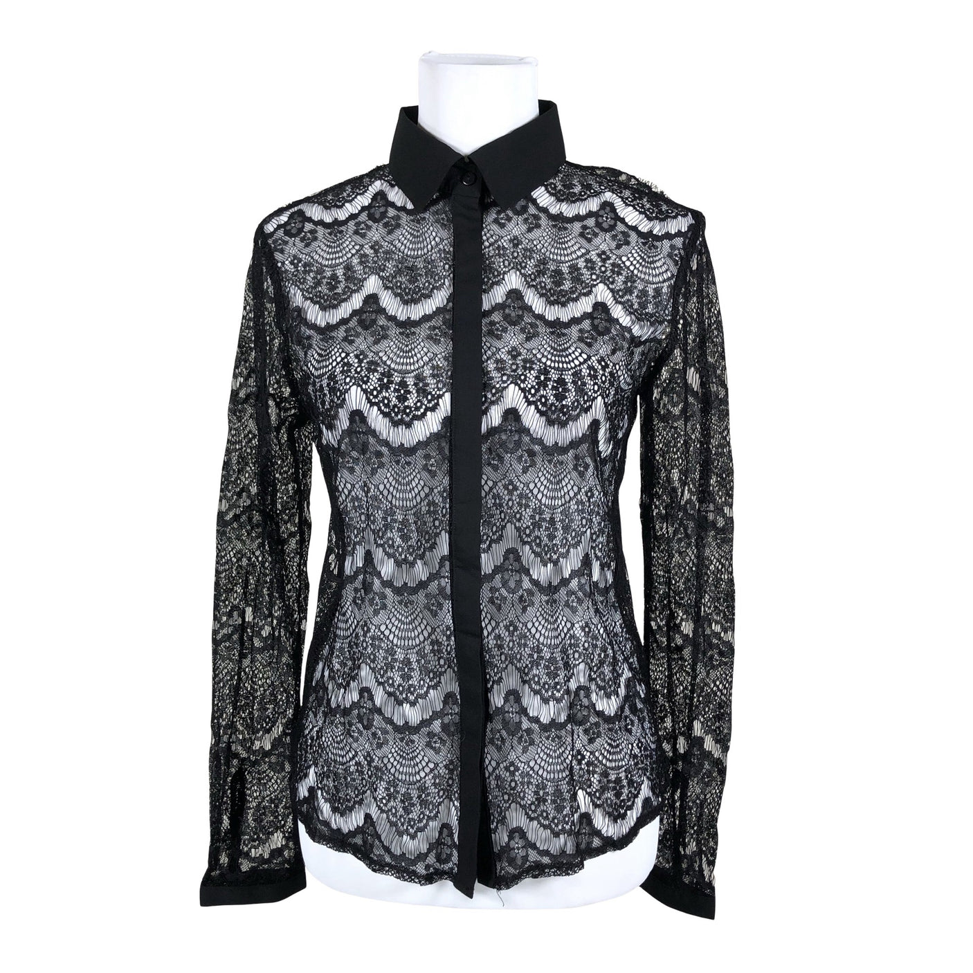 Unisex Jeane Blush - Pluus, suurus 36 - Must (1)