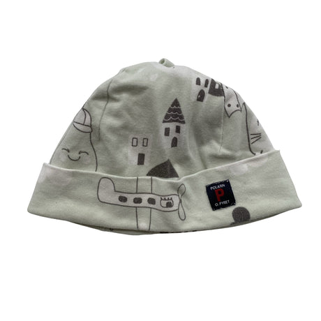 Unisex Polarn O. Pyret - Õhuke müts, suurus 38 - 40 cm - Roheline ()