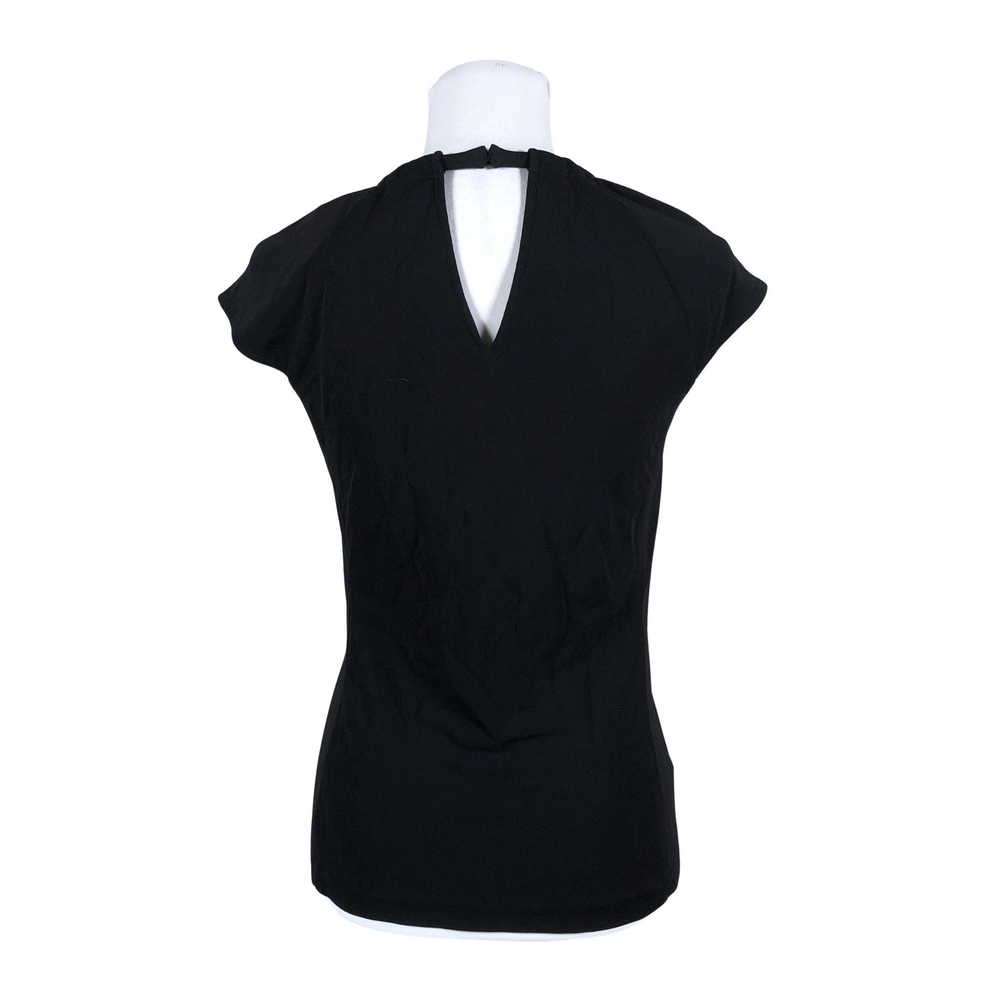 Unisex Lauren Ralph Lauren - Lühikeste käistega pluus, suurus 38 - Must (2)