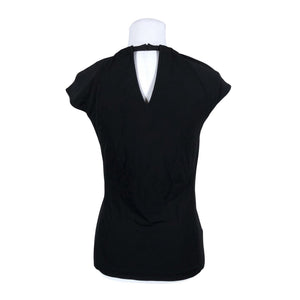 Unisex Lauren Ralph Lauren - Lühikeste käistega pluus, suurus 38 - Must (2)