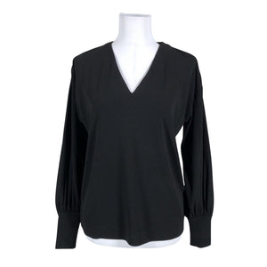 Unisex InWear - Trikotaažist pluus, suurus 36 - Must (1)
