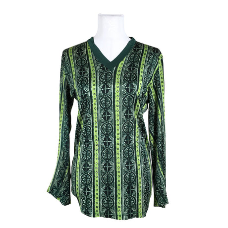 Unisex Finnwear - Trikotaažist pluus, suurus 38 - Roheline ()