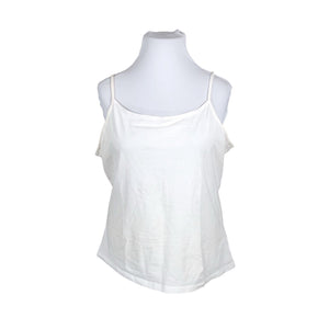 Unisex Noom - Trikotaažist topp, suurus 46 - Valge (1)