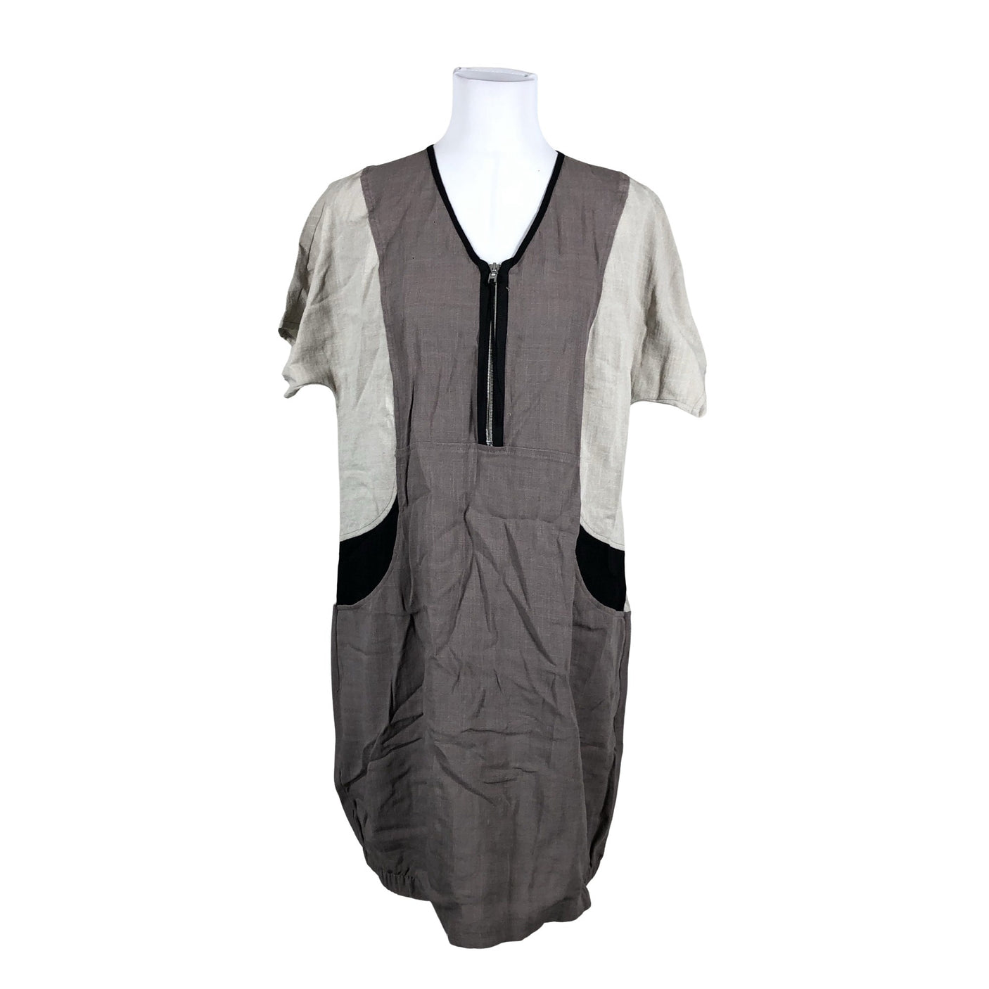 Unisex Q'neel - Mitteveniv kleit, suurus 40 - Beige (1)
