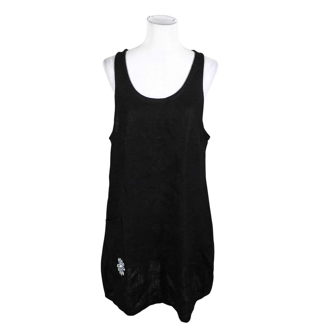 Unisex Riiminka design - Mitteveniv tuunika, suurus 40 - Must (1)