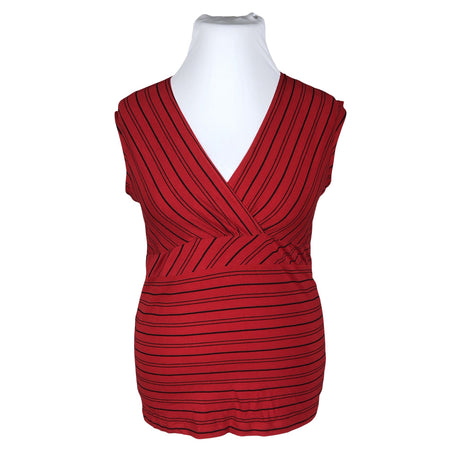 Unisex Global - Trikotaažist topp, suurus 42 - Punane ()