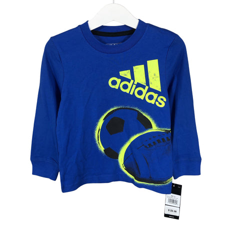 Unisex Adidas - Trikotaažist pluus, suurus 86 - 92 - Sinine ()