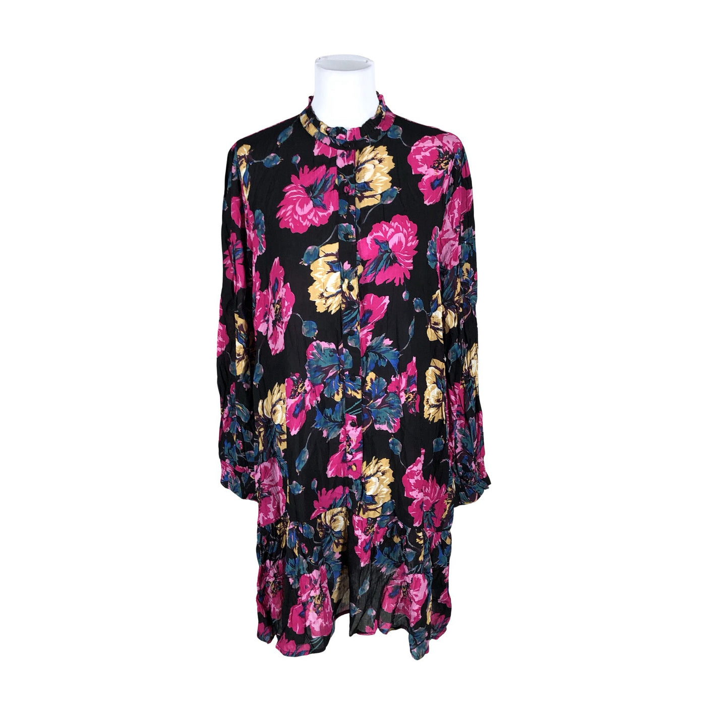 Unisex Ze-Ze - Õhuke kleit, suurus 40 - Must (1)