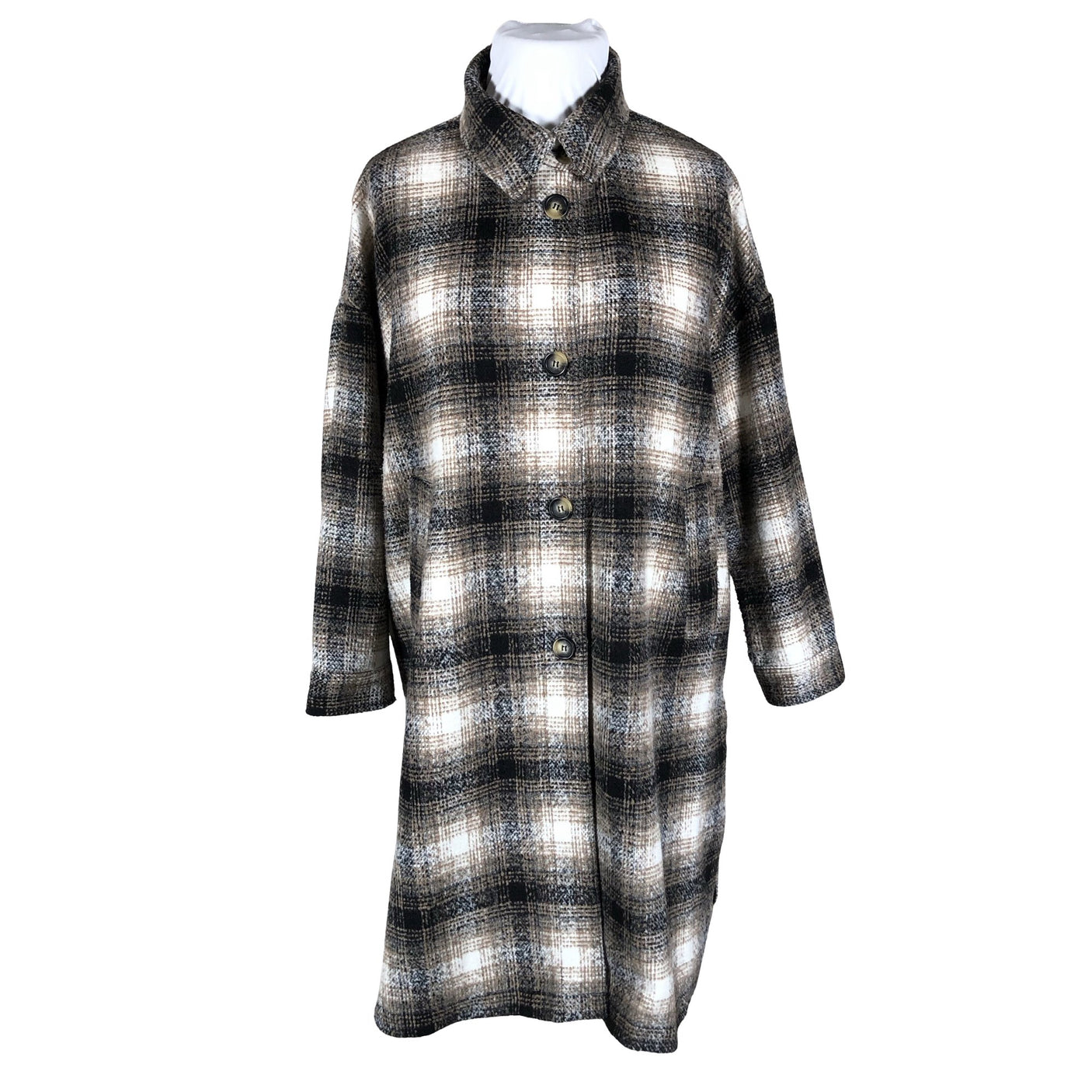 Unisex Gerry Weber - Villane mantel, suurus 44 - Pruun (1)