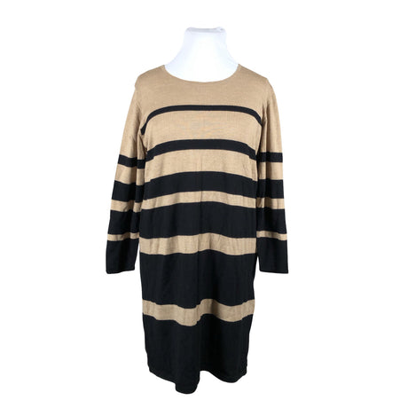 Unisex Ritva Falla - Kootud kleit, suurus 44 - Pruun ()