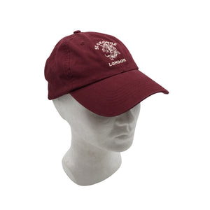 Unisex St.George - Nokamüts, suurus 52 - 54 cm - Veinipunane (1)