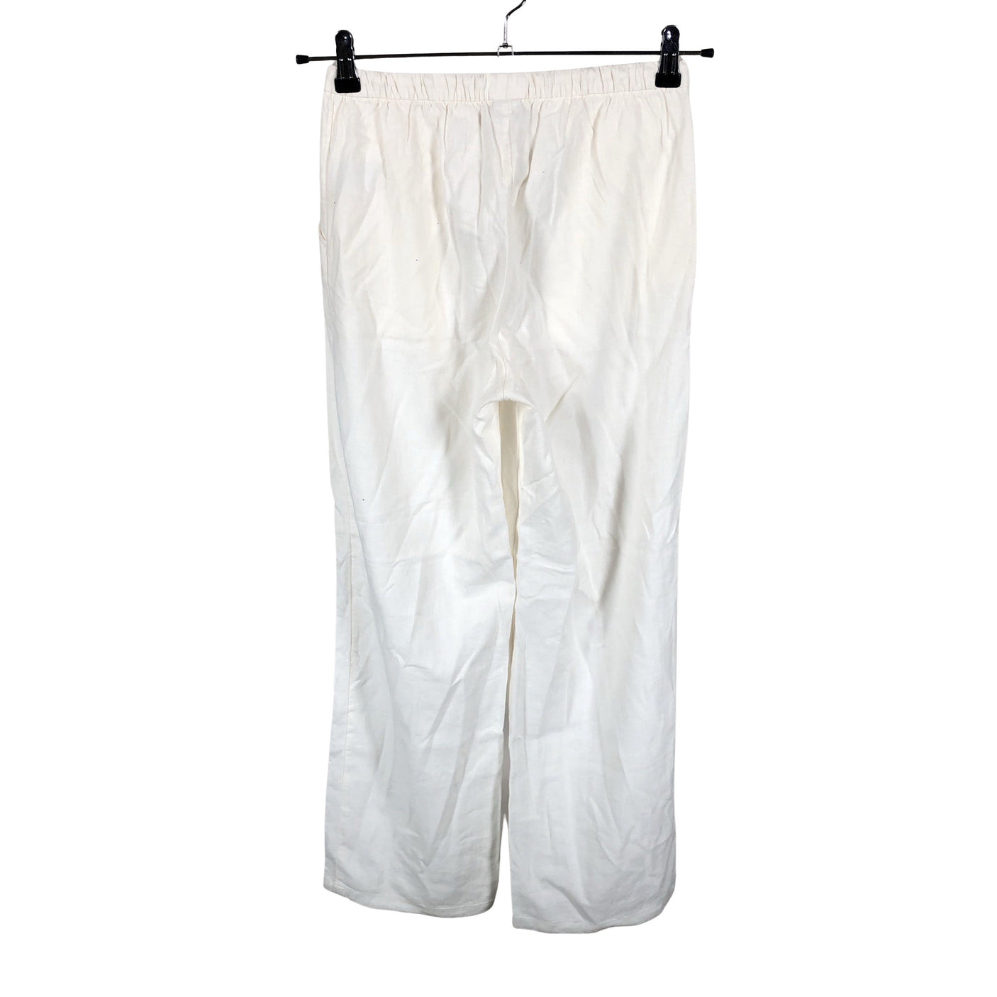 Unisex Lindex - Mittevenivad püksid, suurus 164 - 170 - Valge (2)