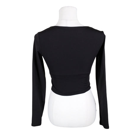 Unisex Oysho - Trikotaažist pluus, suurus 38 - Must (2)