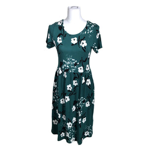 Unisex NOSH - Trikotaažist kleit, suurus 36 - Roheline (1)