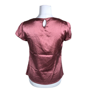 Unisex Ril's - Lühikeste käistega pluus, suurus 36 - Lilla (2)