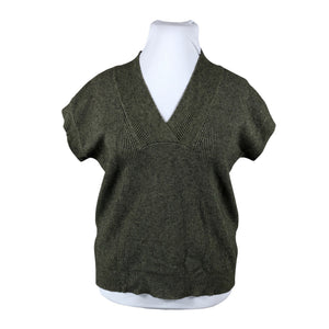 Unisex Sunny Studio - Kootud vest, suurus 42 - Roheline (1)