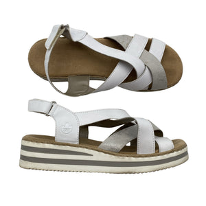 Unisex Rieker - Rihmikud, suurus 38 - Valge (1)