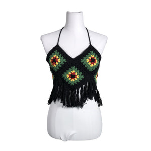 Unisex JahRoots - Topp, suurus 36 - Must (1)