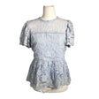 Unisex ee:some - Lühikeste käistega pluus, suurus 36 - Helesinine ()