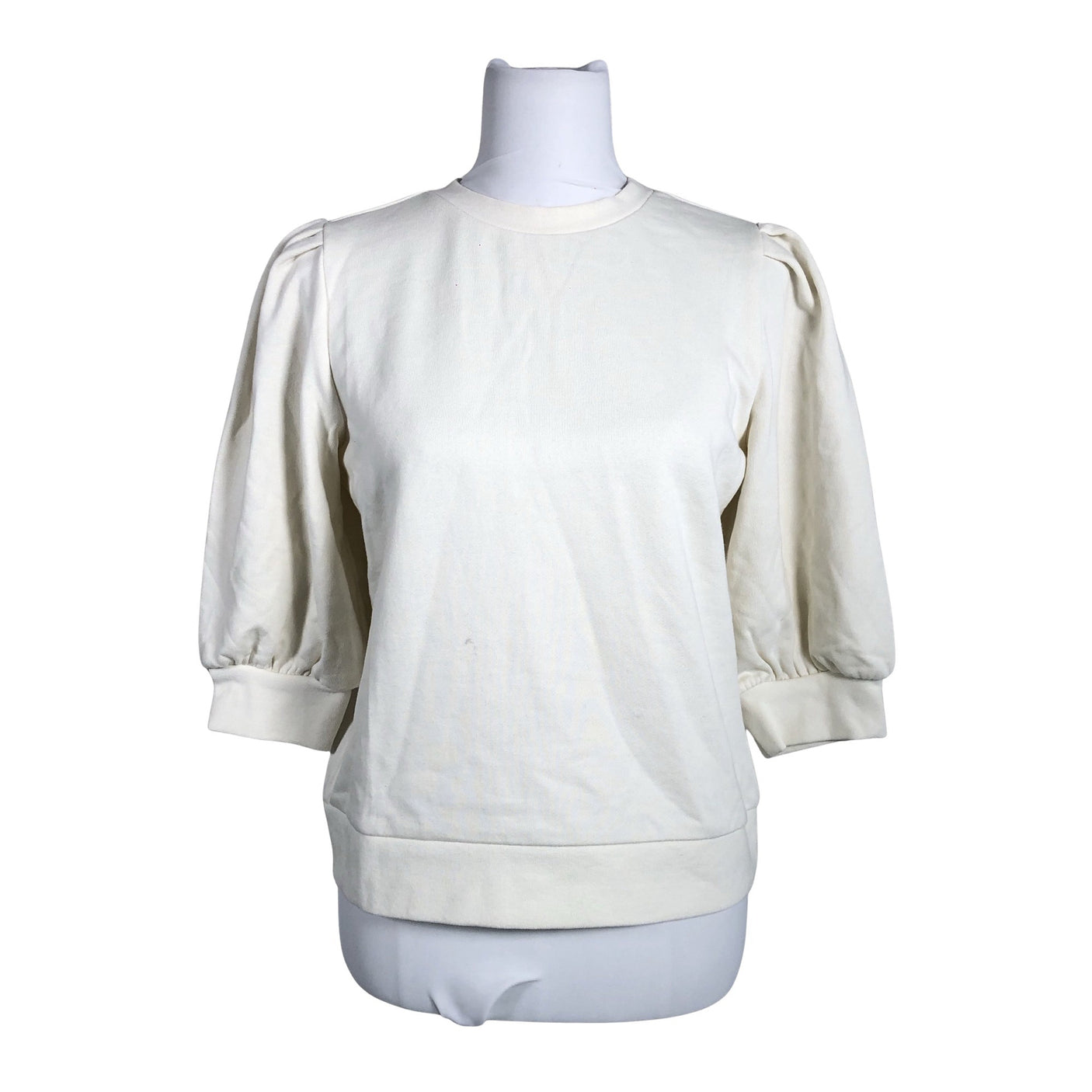 Unisex Anna Field - Trikotaažist pluus, suurus 38 - Looduslik valge (1)