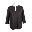 Unisex me&i - Trikotaažist pluus, suurus 38 - Pruun ()