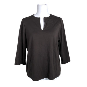 Unisex me&i - Trikotaažist pluus, suurus 38 - Pruun (1)