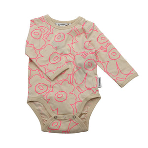 Unisex Marimekko - Bodi, suurus 62 - 68 - Beige (1)