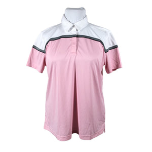Unisex Cutter & Buck - Spordisärk, lühikesed käised, suurus 44 - Heleroosa (1)